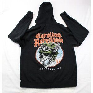 Rare Carolina Rebellion 2017 Independent Trading Company Hoodie Black XL